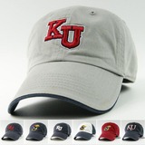 帽子棒球NCAA堪萨斯大学捷鹰队Kansas Jayhawks 包邮遮阳防晒男女