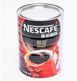 雀巢咖啡醇品咖啡500g罐装无糖 原味特浓纯黑咖啡 速溶咖啡粉