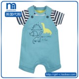 英国mothercare代购童装2016男宝宝婴儿新款恐龙连体裤加上衣组合