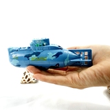 迷你舰艇船全防水戏水逗鱼模型潜水艇仿真遥控潜艇充电动玩具遥控