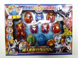 超人家族VS怪兽军团奥特曼蛋怪兽蛋奥特蛋变形对决玩具模型礼物