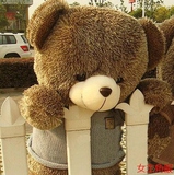 结婚公仔大熊玩具娃娃圣诞节女生日礼物 熊1.6米抱抱熊泰迪熊毛绒