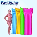 Bestway-44007热销荧光浮排 水上游泳浮床躺椅充气床 海滩气垫