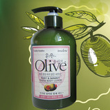 韩国原装进口OLIVE橄榄身体乳液400ml滋润保湿儿童孕妇润肤露正品