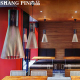Secto设计师的灯现代北欧风格田园木质光影宜家卧室床头餐厅吊灯
