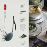 千睦恩 瓷器 陶瓷厨房用具 欧美简约风格 现代中式新骨瓷餐具套装