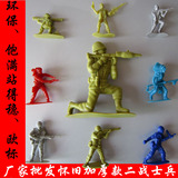 厂家批发塑料古代二战小士兵模型3cm5cm10cm军事兵人偶儿童玩具