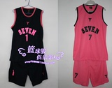 男女篮球球衣队服篮球服套装diy定制科比球衣logo图案组队篮球服