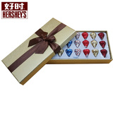 好时巧克力21粒礼盒装kisses好时之吻生日情人节礼物进口零食