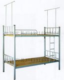 上下铺双层铁床高低床组合铁艺床学生宿舍床实木成人员工床