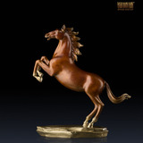 铜师傅 家居客厅装饰品办公室摆件马 纯铜中式工艺品摆设铜马促销