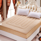 雅兰床垫-羊羔绒床笠加绒加厚床笠床垫单人双人床笠式床垫用品