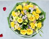 高端韩式玫瑰花束礼盒情人节鲜花礼物全国鲜花速递合肥花店手捧花