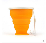 折叠水杯创意迷你硅胶伸缩杯户外旅行杯子便携漱口杯洗漱杯牙刷杯