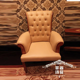 上海菲诗 后现代 书椅 西皮书椅 高背书椅 大班椅 沙发椅 xpr320