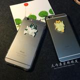原宿风逗比个性小柴犬iPhone6plus/5/5s手机壳苹果6硅胶保护壳 潮