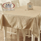 A＆J Home餐桌盖布地中海茶几盖巾防水餐桌布圆桌布圆形台布桌旗