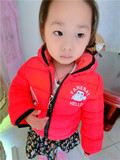 女童冬季外套短款儿童韩版加厚上衣男童大白夹棉保暖棉衣棉服大衣