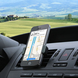 Tridea车载手机支架苹果iphone6s5/plus出风口竖汽车用创意吸盘式