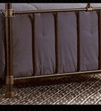 美式乡村LOFT水管工业风铁艺床宜家创意复古双人铁床架时尚结婚床