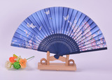 折扇日系工艺扇布扇竹扇包邮日式折扇中国风扇子广告扇子舞蹈扇子