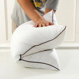 皇者家纺 枕头枕芯一对装枕头一对成人荞麦皮枕头长方形单人家用