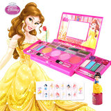 正品迪士尼公主儿童化妆品彩妆化妆盒女孩表演彩妆盒新年生日礼品