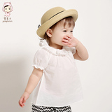 2016新款春装长袖韩版衬衫女童婴儿2岁3宝宝上衣1衬衣小童衣服