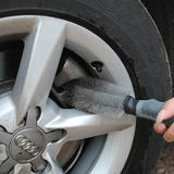 汽车轮毂刷洗车工具轮胎刷软毛清洁小刷子车用钢圈刷清洁用品