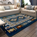 众弘 地中海地毯客厅 茶几榻榻米珊瑚绒床边毯 可机洗简约现代