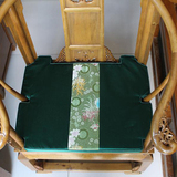 古典红木沙发垫坐垫 红木椅坐垫带靠背 中式圈椅茶椅垫软棕垫订做