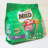 港版Nestle/雀巢MILO美禄3合1巧克力麦芽可可能量冲饮品 594g18条