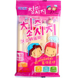 【天猫超市】韩国进口 ZEK鳕鱼肠芝士味105g/袋香肠火腿肠鱼肠