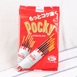 日本进口零食 固力果glico Pocky百奇巧克力饼干棒127g(170)9袋入
