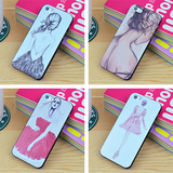最新款英伦风iPhone5SE手机壳个性潮女苹果5保护套女孩4s硬外壳