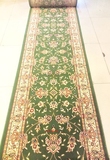 新疆羊毛加厚防滑走廊毯过道楼梯走道绿色欧式地毯可订做特价包邮
