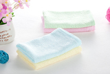 谈竹庄正品包邮TZ-6 100%纯竹纤维女美容毛巾 婴儿洗澡小方巾面巾