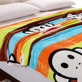 加厚毛毯法莱绒珊瑚绒毯保暖优质超柔毯盖毯双人床单款秋冬毯简约