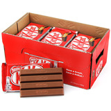包邮 德国进口雀巢KitKat奇巧 牛奶巧克力威化饼干24包盒装 零食