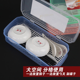 具收纳盒沥水带盖筷子筒防尘筷子架韩式筷笼挂式桶塑料筷子盒餐