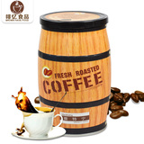 黄金曼特宁咖啡豆 原装进口生豆新鲜烘焙 浓缩咖啡橡木桶罐装300g