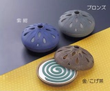 日本岩铸 南部铁器 驱遣蚊香铁盒 装置蚊香盘蚊香盒 18303包邮