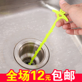 日本下水道疏通棒通下水道疏通工具家用管道疏通器手动毛发清理器