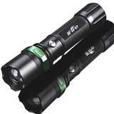 IFIRE/爱火强光手电筒可充电LED远射王迷你变焦探照灯家用户外