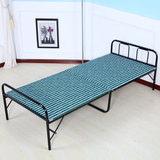 折叠床单人床木板床 简易加固成人午睡床午休床单人折叠床90cm