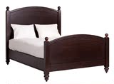 美式乡村实木床1.5米双人床大床地中海环保卧室实木家具全套定制