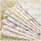 日本西松屋高密度双层纱布口水巾 喂奶巾婴儿手帕汗巾30*30
