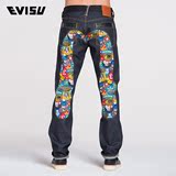 EVISU 2015秋冬新品 男式牛仔裤  大M 吊牌价2990 AU15HMJE3100