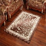 欧式威尔顿机织地毯 简约客厅卧室床边地毯 高档田园仿羊绒地毯
