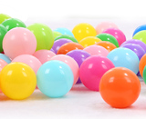 7色波波海洋球加厚优质玩具塑料球 开发婴幼儿智力5.5cm外径